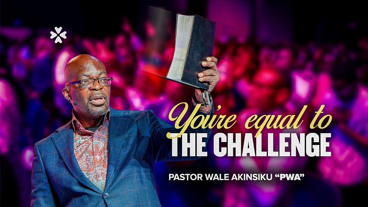 You’re equal to the Challenge